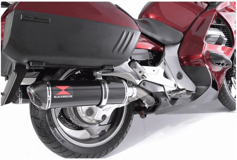 température échappement moto